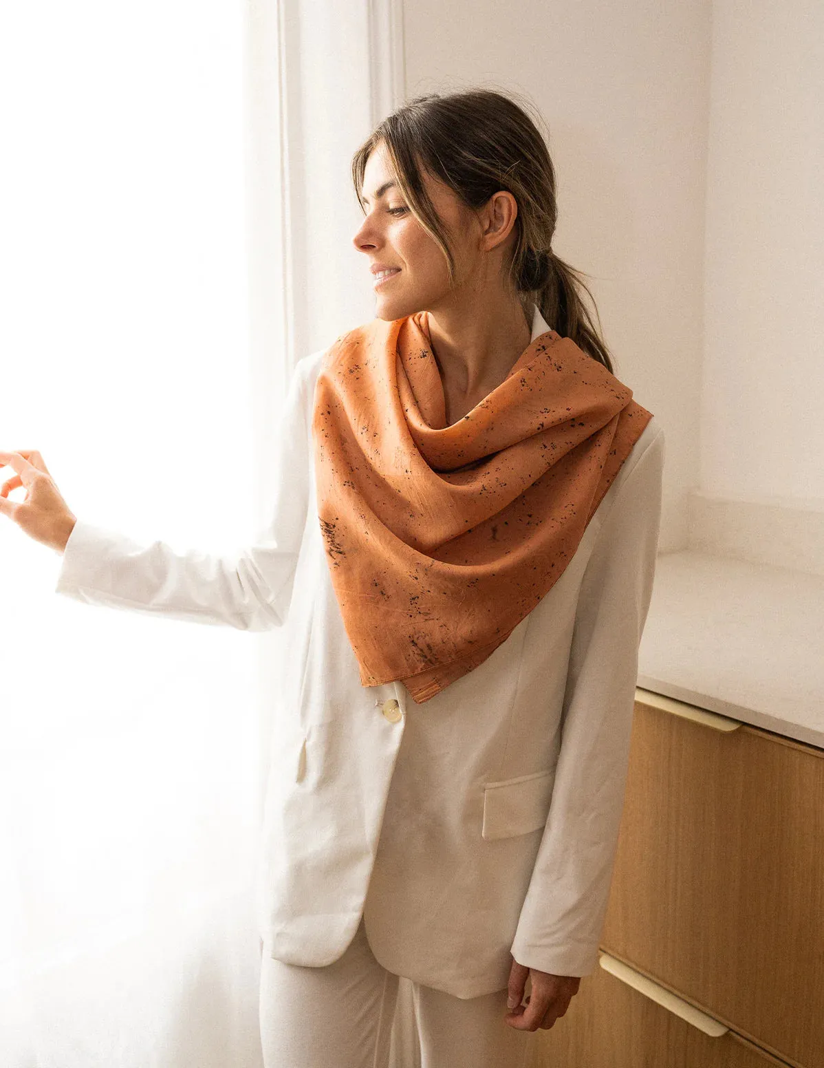 Sukha Organic Silk Scarf