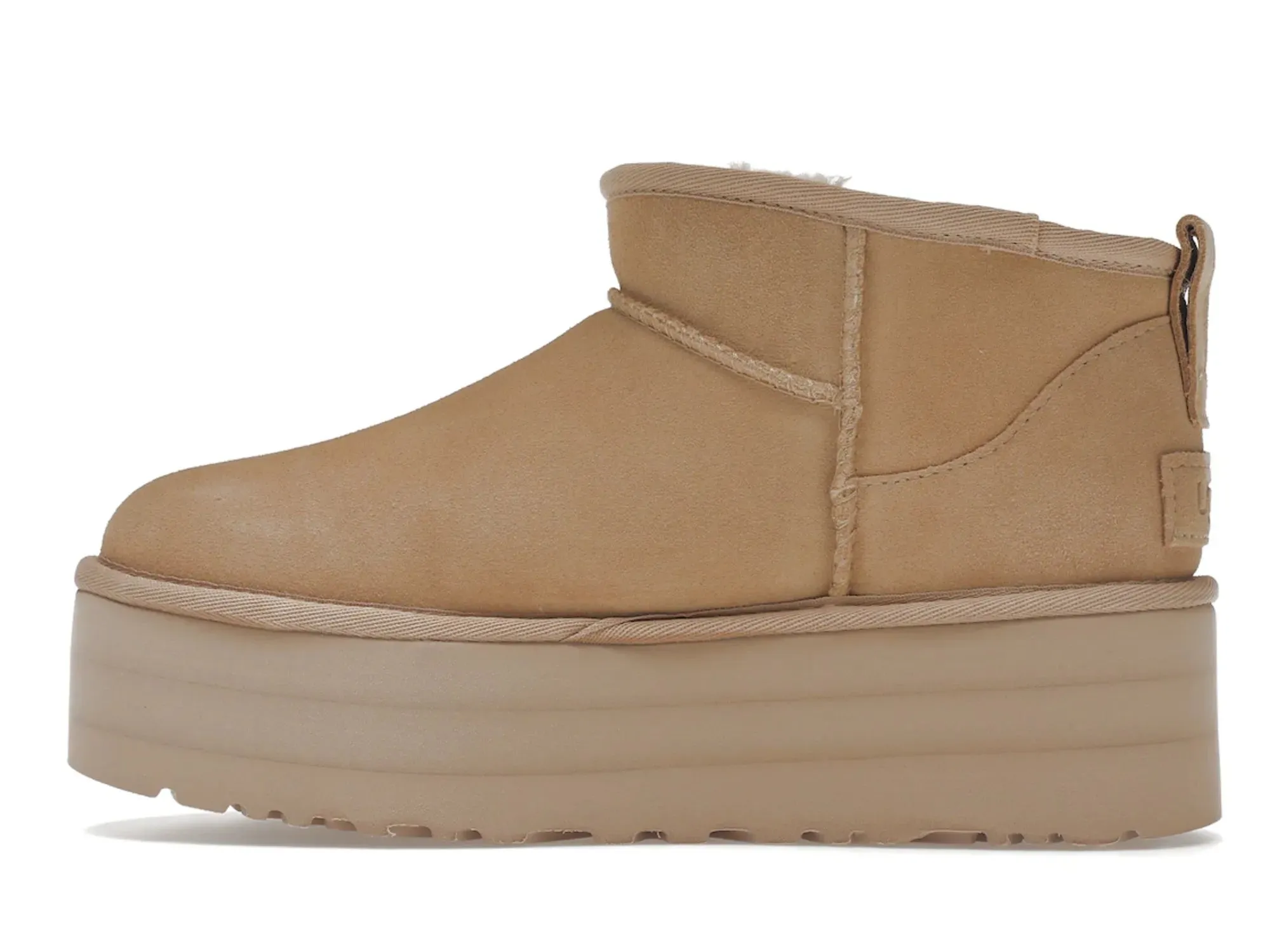 UGG Classic Ultra Mini Platform Boot "Driftwood"