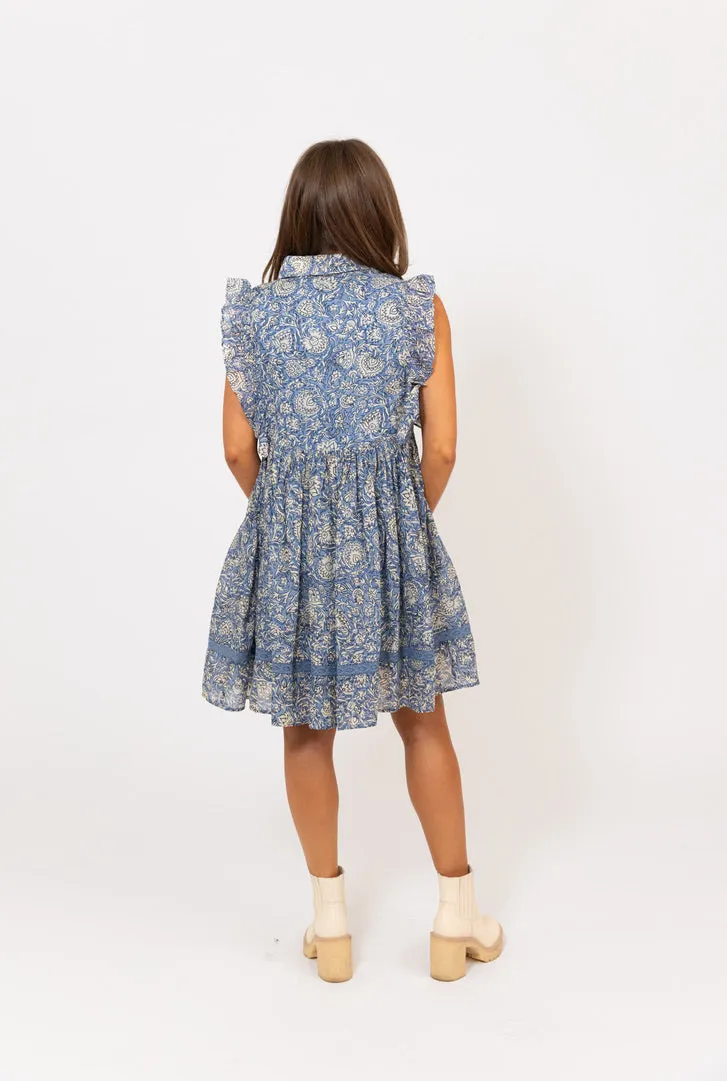 Vintage Floral Tier Dress