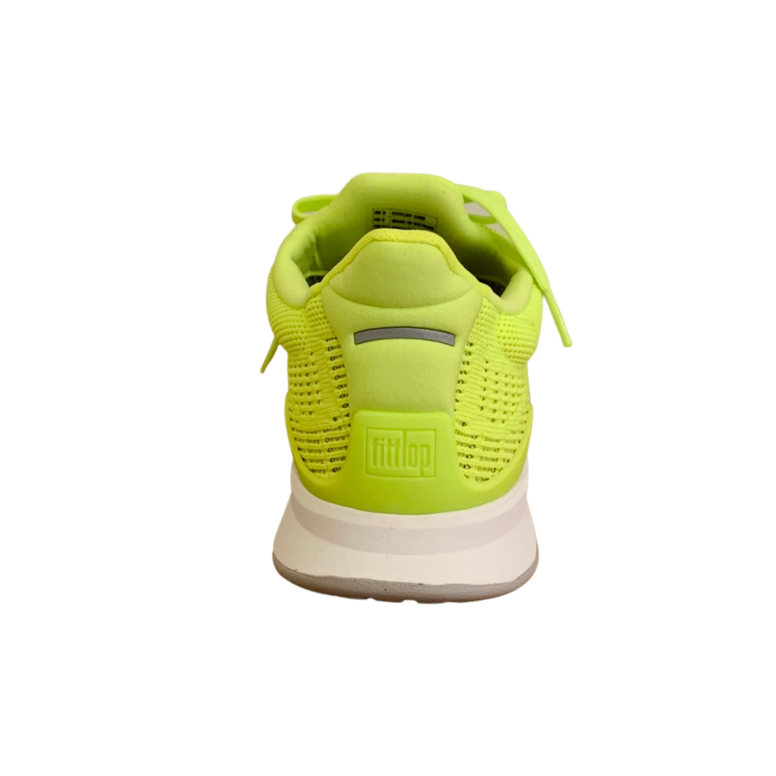 Vitamin Electric Yellow Knit Sports Sneaker