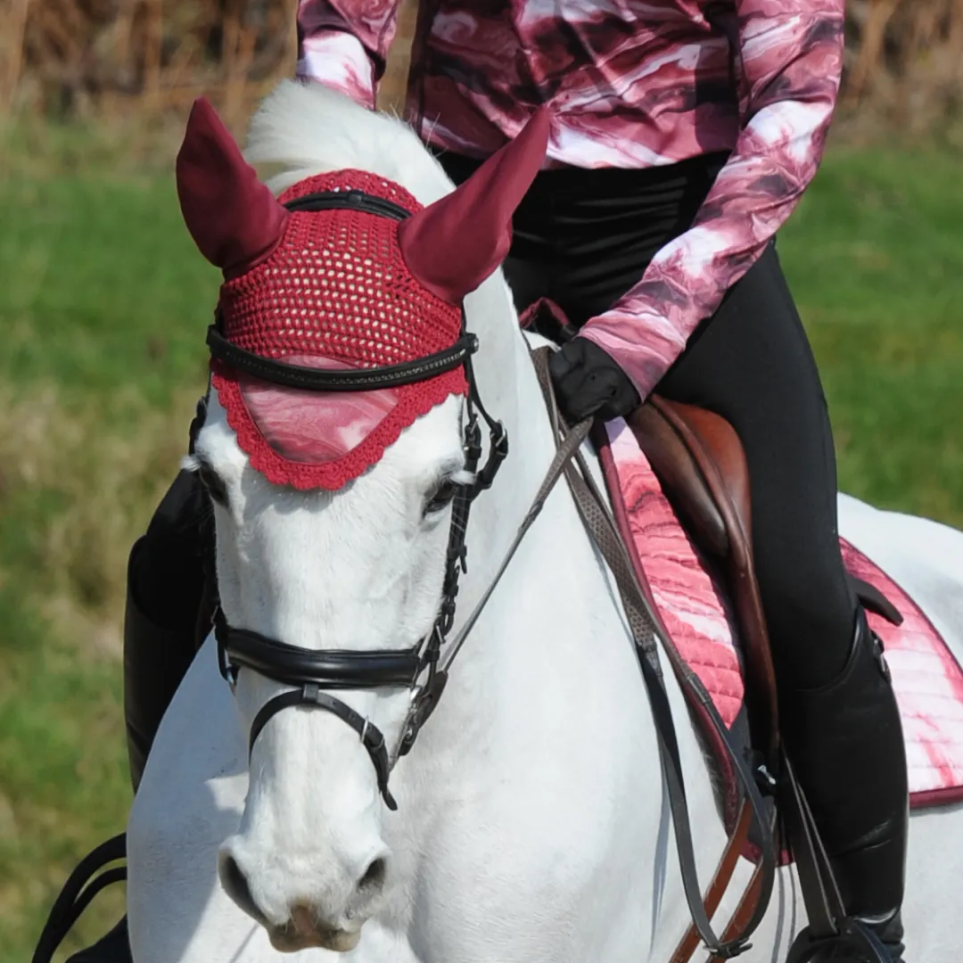 Weatherbeeta Prime Marble Ear Bonnet