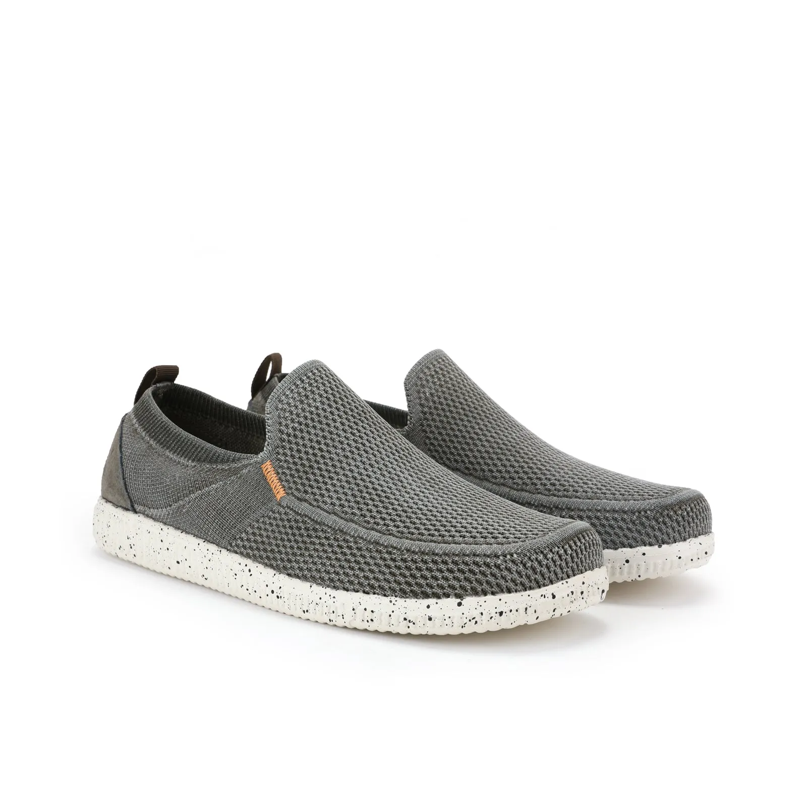 WP150 Khaki Fly-Washed Slip-On Loafers